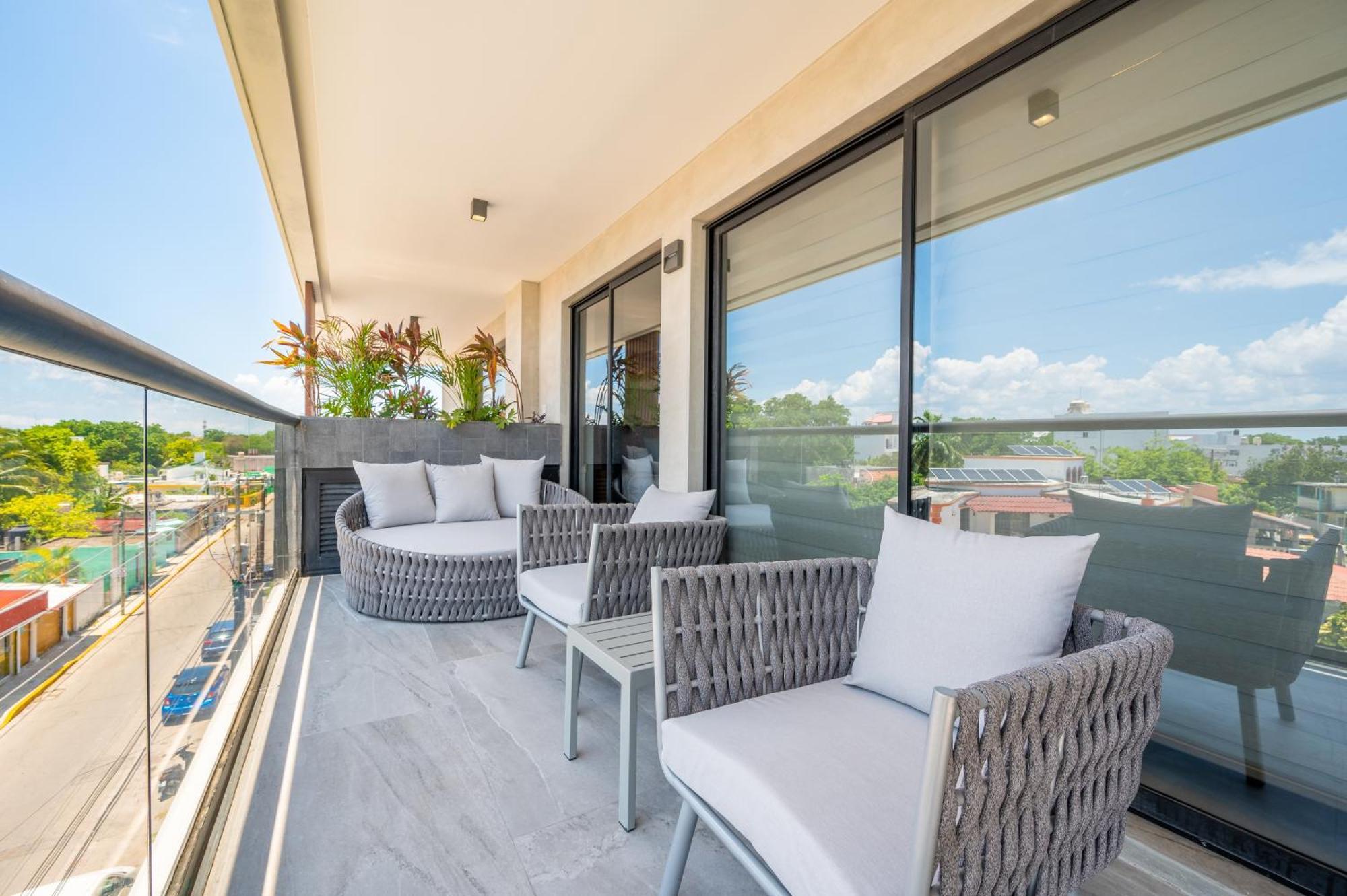 Kippal - Modern Oasis - Aparthotel Косумель Экстерьер фото