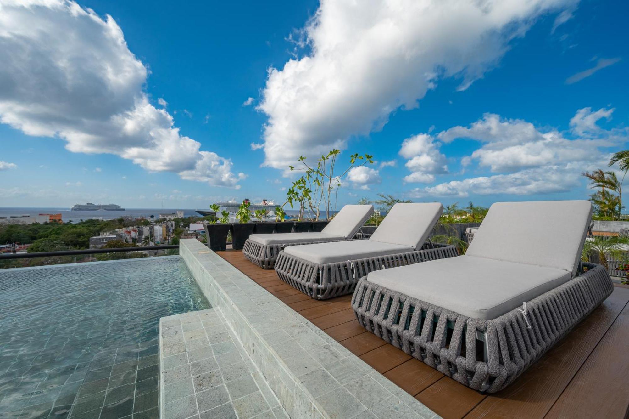 Kippal - Modern Oasis - Aparthotel Косумель Экстерьер фото